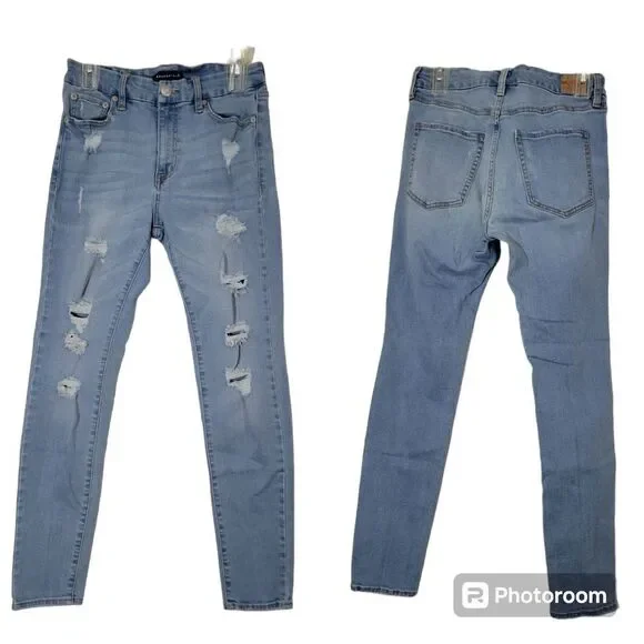 Aeropostale high-rise curvy jeggings sz 8 - Picture 6 of 9